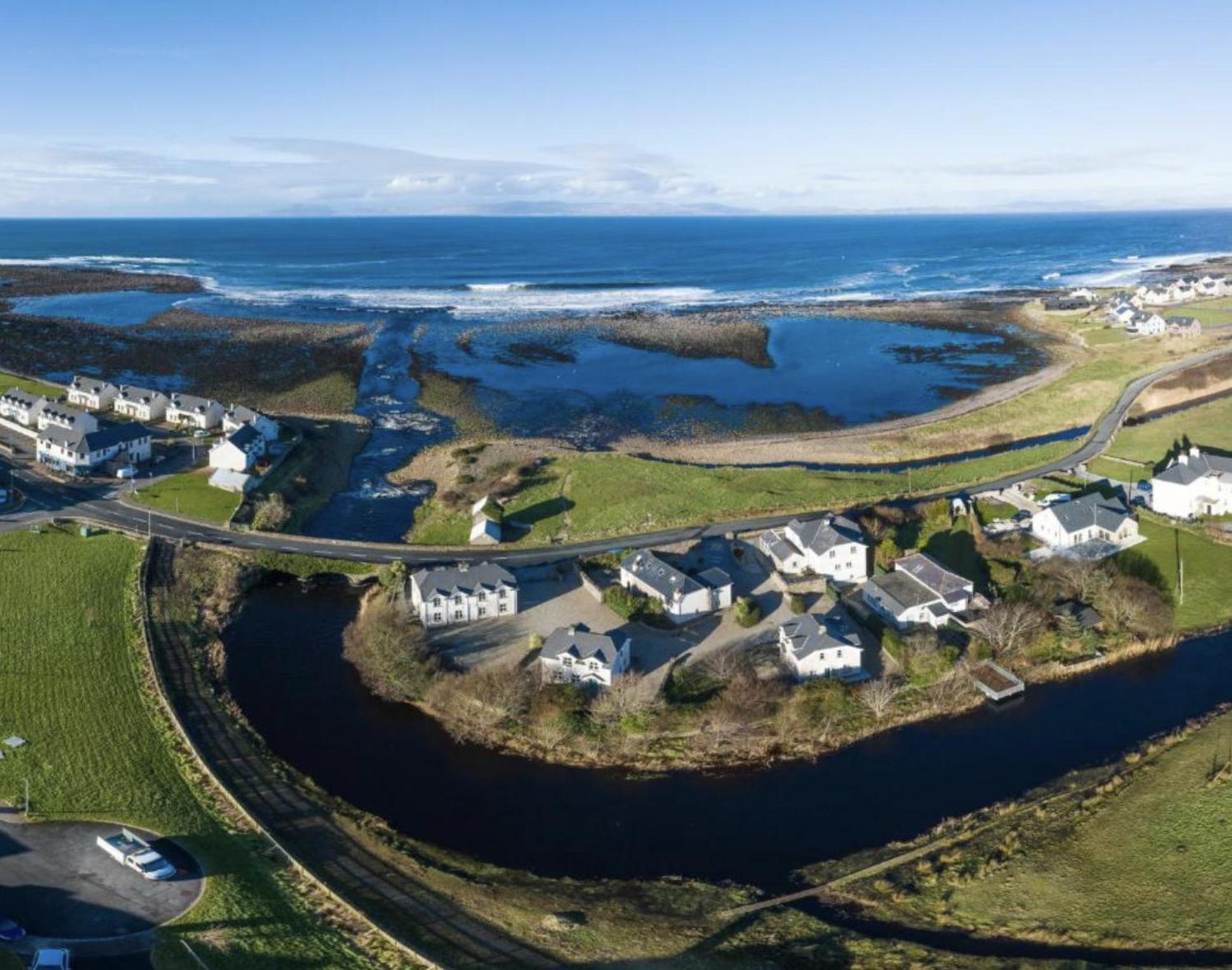Beautiful Coastal House At The Drowes Rivermouth Bundoran Esterno foto